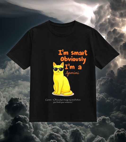 Gemini Zodiac Graphic T-Shirt – “I Change My Mind”